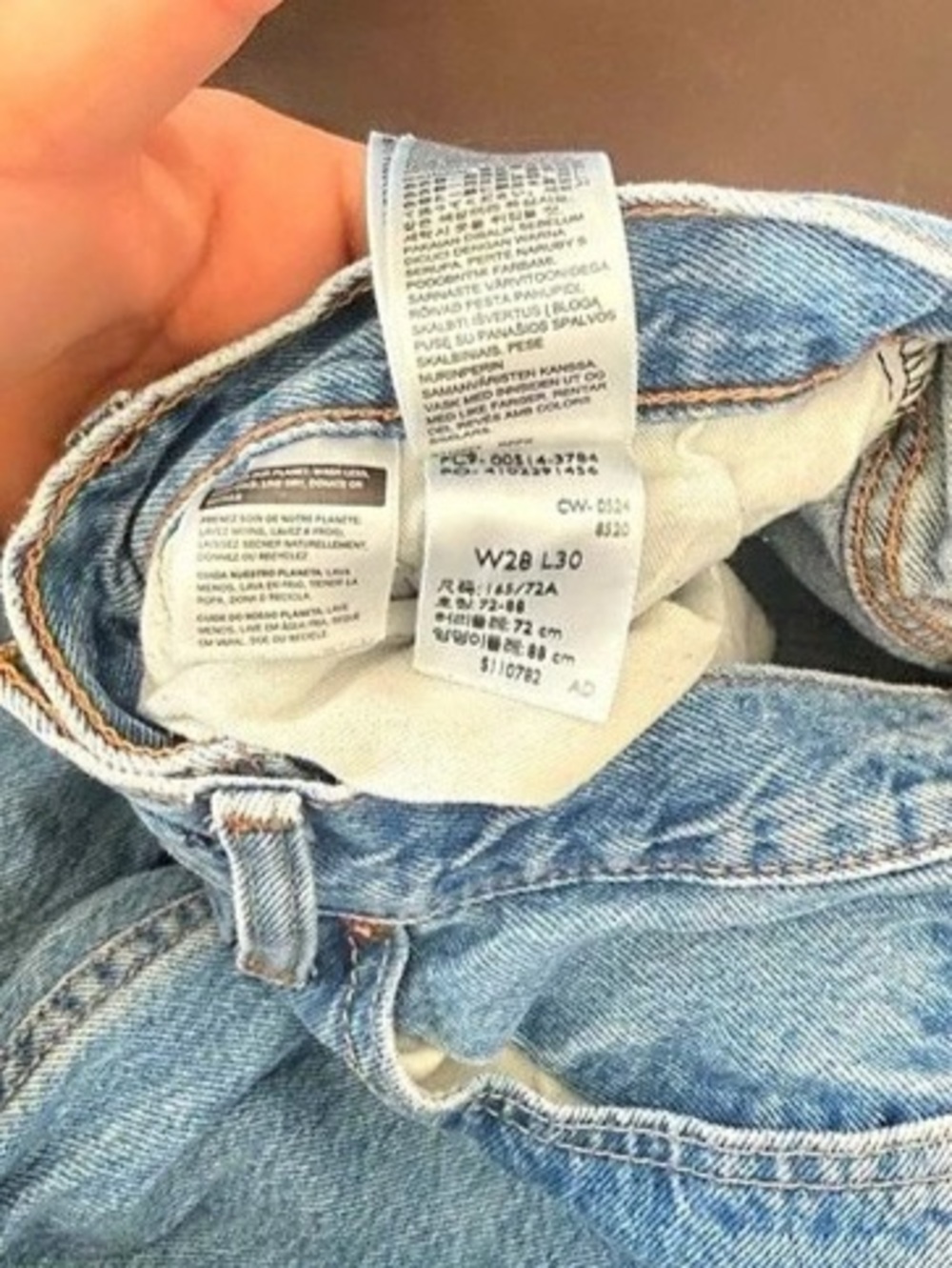 Levi's Straight Leg Jeans Waist 30